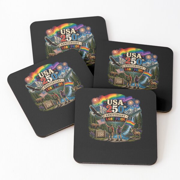 Item preview, USA 250th Anniversary LGBT Pride Hiking Nature designed and sold by No Limits T-Shirts.