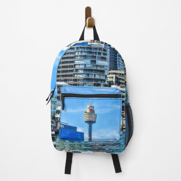 Item preview, Sydney City Skyline from Harbour | Iconic Darling Harbour, New South Wales, Australia - King Street Wharf Art designed and sold by Ross.A.Campbell.