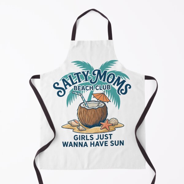 Item preview, Salty Moms Beach Club Retro Summer Vacation designed and sold by KroghDs.