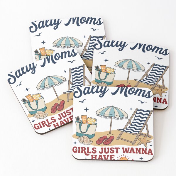 Item preview, Retro Salty Moms Beach Read Summer Vacation designed and sold by KroghDs.