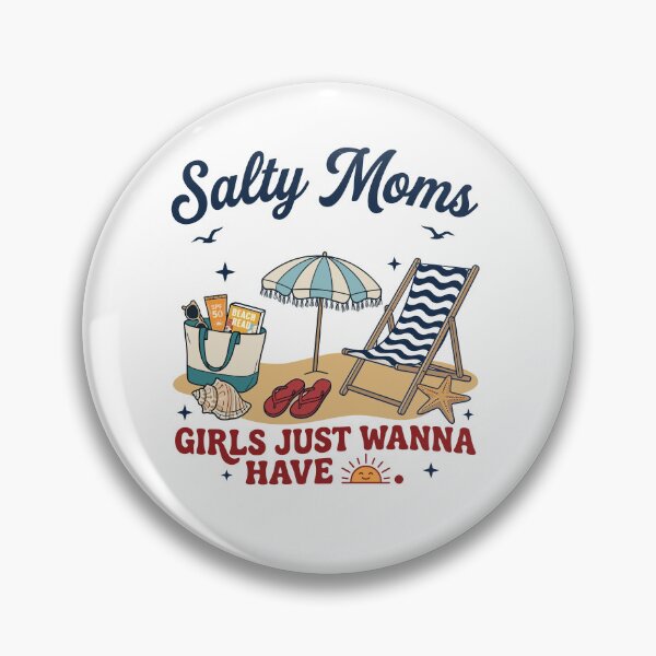 Item preview, Retro Salty Moms Beach Read Summer Vacation designed and sold by KroghDs.
