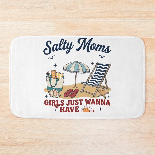 Item preview, Retro Salty Moms Beach Read Summer Vacation designed and sold by KroghDs.