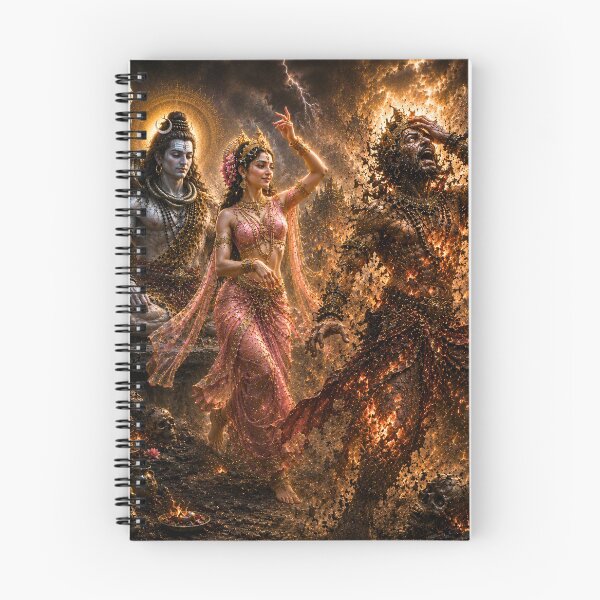 Item preview, Mahadev War Series: The Illusion of Ash – Lord Shiva and the Trap of Bhasmasura designed and sold by Homyar.