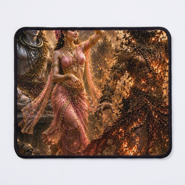 Item preview, Mahadev War Series: The Illusion of Ash – Lord Shiva and the Trap of Bhasmasura designed and sold by Homyar.