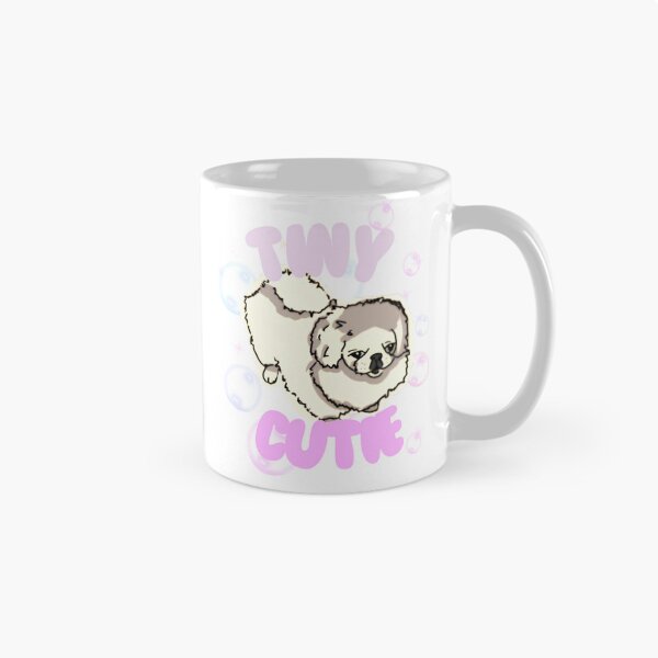 Item preview, Tiny Cute Dog Puppy Pekingnese designed and sold by Quartet Prints.