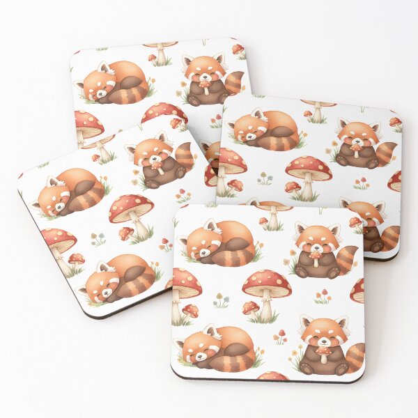 Item preview, Watercolor Woodland Animal Print designed and sold by naragon4289.