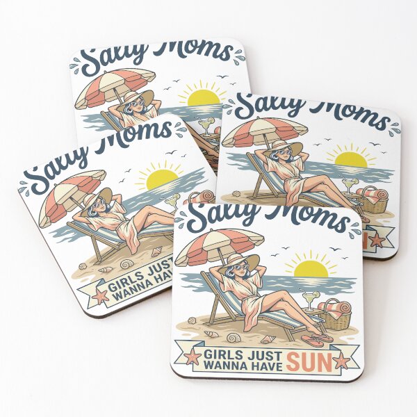 Item preview, Retro Salty Moms Beach Vacation Girls Trip designed and sold by KroghDs.