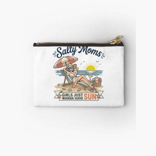 Item preview, Retro Salty Moms Beach Vacation Girls Trip designed and sold by KroghDs.
