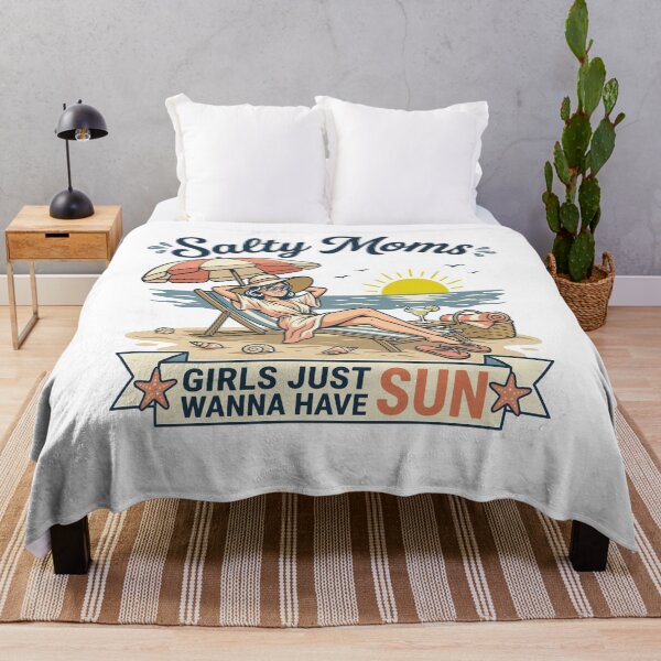Item preview, Retro Salty Moms Beach Vacation Girls Trip designed and sold by KroghDs.