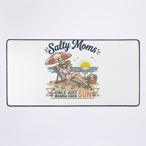 Item preview, Retro Salty Moms Beach Vacation Girls Trip designed and sold by KroghDs.