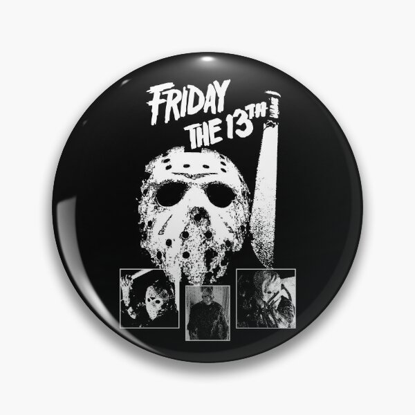 Item preview, Jason: Mask of the Lake – Black T-Shirt designed and sold by EspiralArt.