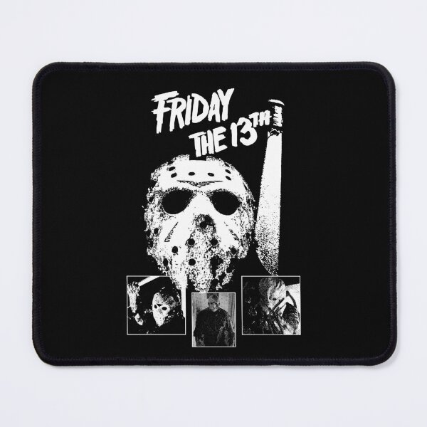 Item preview, Jason: Mask of the Lake – Black T-Shirt designed and sold by EspiralArt.