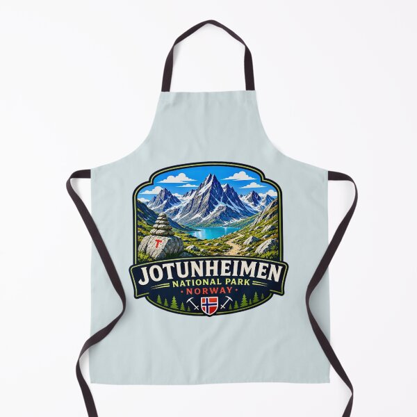 Item preview, Jotunheimen National Park, Norway - Alpine Mountain designed and sold by Myra365Art.