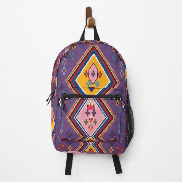 Item preview, Vibrant Geometric Bohemian Moroccan Kilim Pattern designed and sold by arteresting-art.