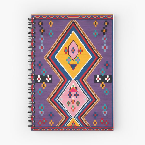 Item preview, Vibrant Geometric Bohemian Moroccan Kilim Pattern designed and sold by arteresting-art.