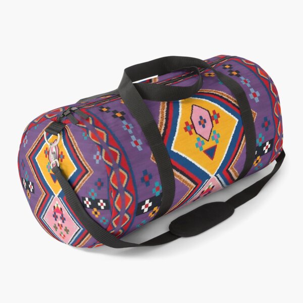Item preview, Vibrant Geometric Bohemian Moroccan Kilim Pattern designed and sold by arteresting-art.