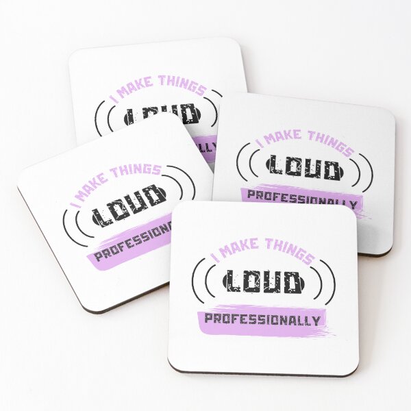 Item preview, I Make Things Loud Professionally designed and sold by Intrycate.