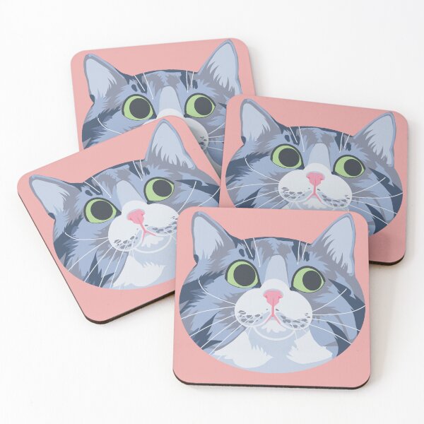 Item preview, Fat gray cat designed and sold by KASARO.