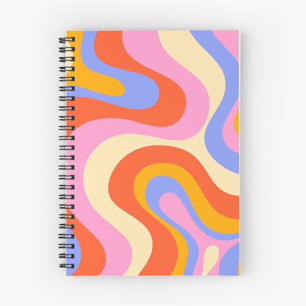 Item preview, Groovy Retro Wave Pattern designed and sold by JackedUpArt.