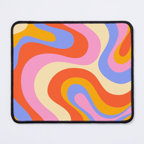 Item preview, Groovy Retro Wave Pattern designed and sold by JackedUpArt.