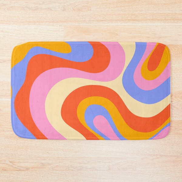 Item preview, Groovy Retro Wave Pattern designed and sold by JackedUpArt.