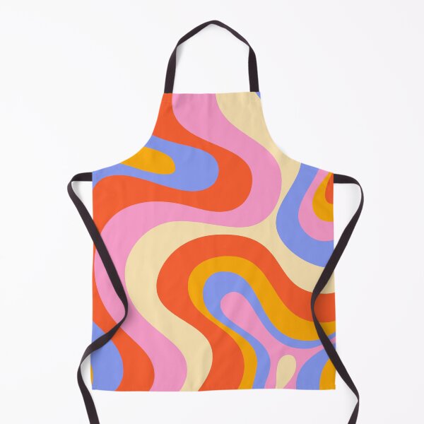 Item preview, Groovy Retro Wave Pattern designed and sold by JackedUpArt.