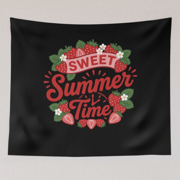 Item preview, Cute Strawberry Sweet Summer Time Girls Kids designed and sold by KroghDs.
