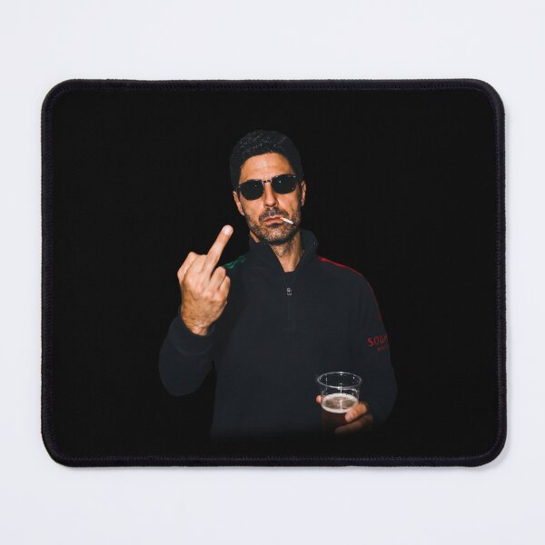 Item preview, Mikel Middle Finger Drinking Beer Funny-Arsenal champions league final 2026 designed and sold by MarlinConroy.