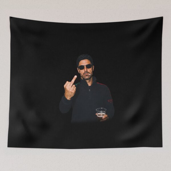 Item preview, Mikel Middle Finger Drinking Beer Funny-Arsenal champions league final 2026 designed and sold by MarlinConroy.
