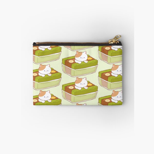 Item preview, Cat with Matcha Fruits Sandwich designed and sold by salposi.