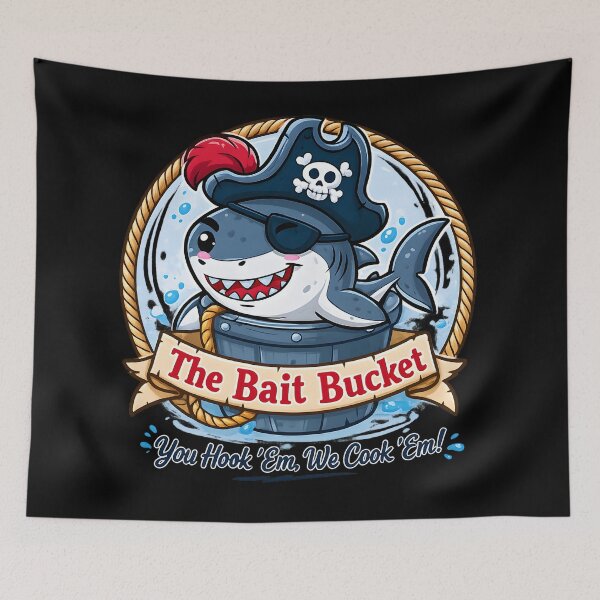 Item preview, The Bait Bucket Seafood Restaurant designed and sold by TheDuckprints.