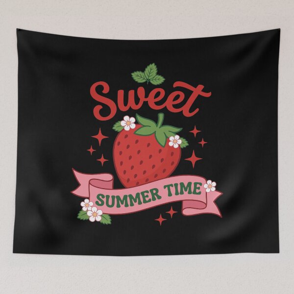 Item preview, Cute Strawberry Sweet Summer Time Kids Girls designed and sold by KroghDs.