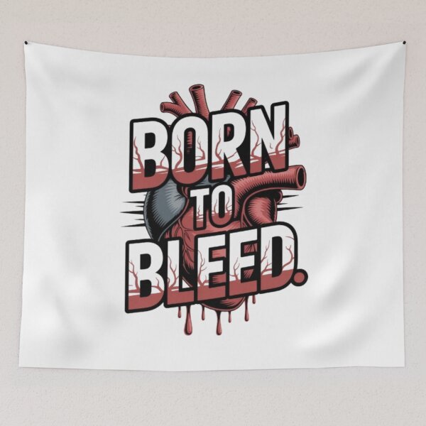 Item preview, Born to Bleed — Heart on the Streets, Pain in the Game designed and sold by NewUSShop.