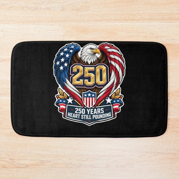 Item preview, American Eagle 250 Years Heart Still Pounding designed and sold by No Limits T-Shirts.