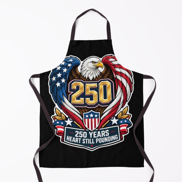 Item preview, American Eagle 250 Years Heart Still Pounding designed and sold by No Limits T-Shirts.