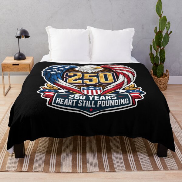 Item preview, American Eagle 250 Years Heart Still Pounding designed and sold by No Limits T-Shirts.