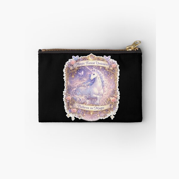 Item preview, Magic Forest Unicorn Believe in Magic Pastel Fantasy Art designed and sold by Artbysarmina.