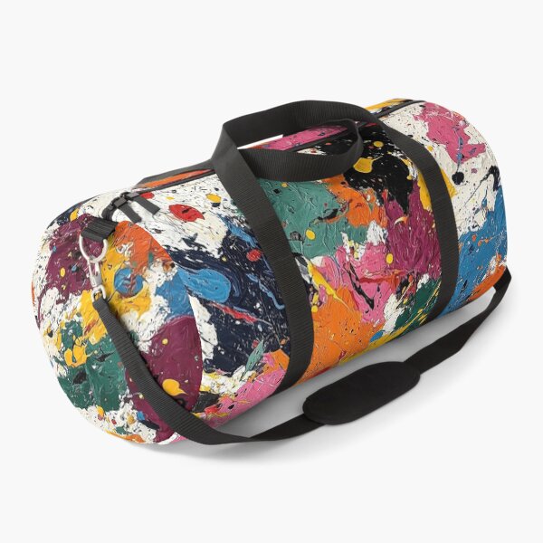 Item preview, Vibrant Abstract Paint Splatter Expressionist Art designed and sold by colorful-white.