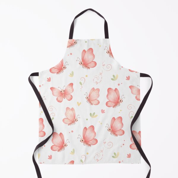 Item preview, Cute Pink Butterfly Seamless Pattern designed and sold by naragon4289.