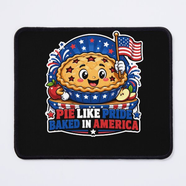 Item preview, Cute Patriotic Pie Like Pride Baked In America designed and sold by No Limits T-Shirts.