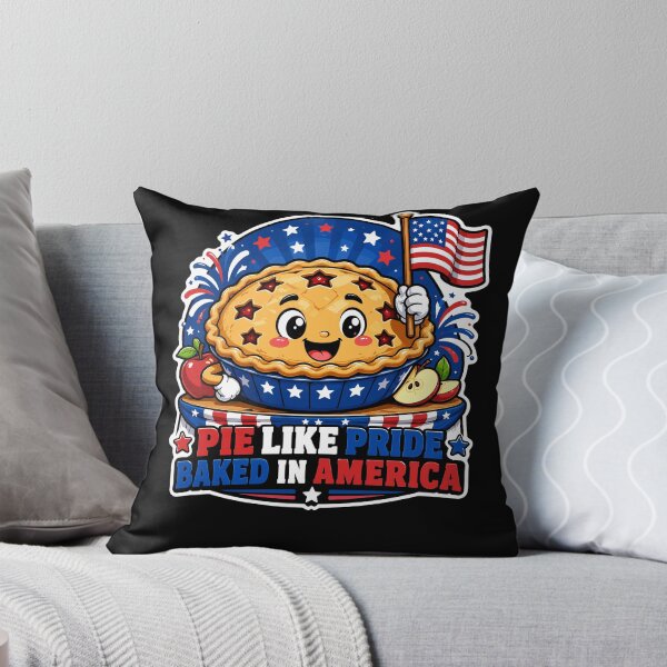 Item preview, Cute Patriotic Pie Like Pride Baked In America designed and sold by No Limits T-Shirts.