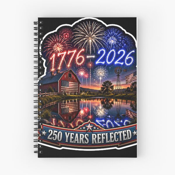 Item preview, 250 Years Reflected 1776-2026 USA Patriot Barn designed and sold by No Limits T-Shirts.