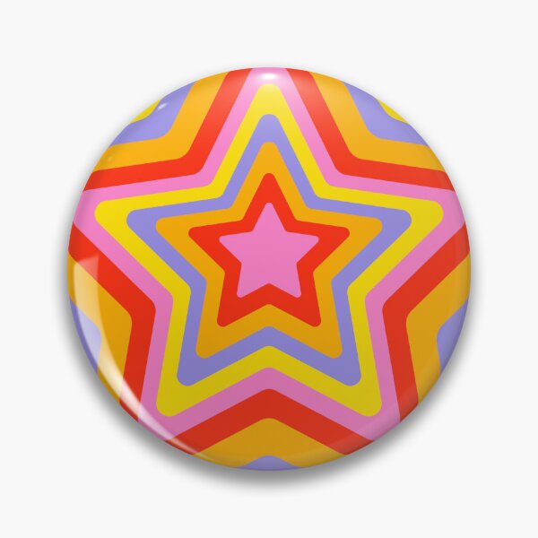 Item preview, Groovy Retro Star Pattern designed and sold by JackedUpArt.