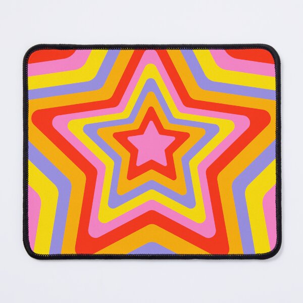 Item preview, Groovy Retro Star Pattern designed and sold by JackedUpArt.