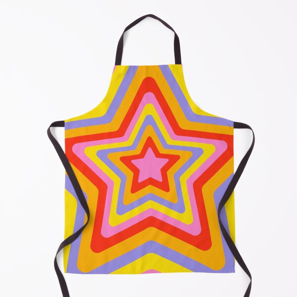 Item preview, Groovy Retro Star Pattern designed and sold by JackedUpArt.