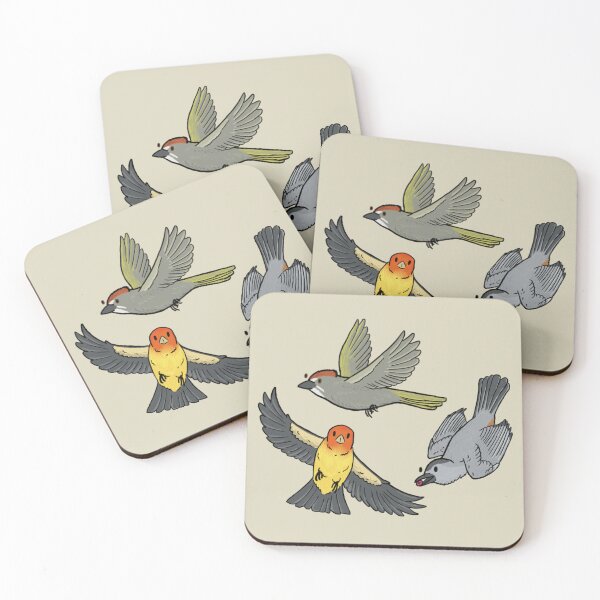 Item preview, Birdy Trio designed and sold by Afrayed_knot.