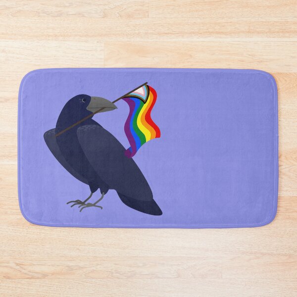 Item preview, Inclusivity Pride Crow designed and sold by ElisabethDraws.