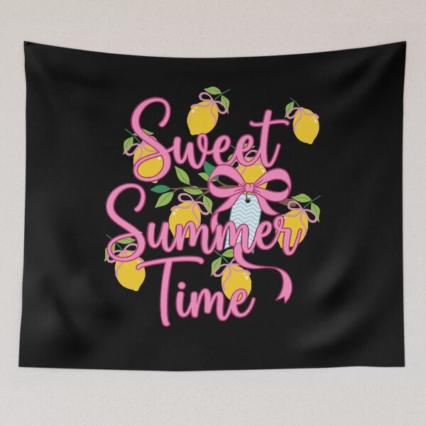 Item preview, Cute Lemon Pink Bow Sweet Summer Time Girls Kids designed and sold by KroghDs.