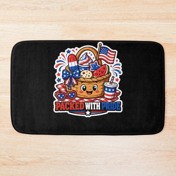 Item preview, Fourth of July Picnic Basket Packed with Pride designed and sold by No Limits T-Shirts.