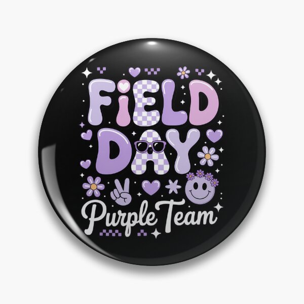 Item preview, Field Day Purple Team Field Trip Matching Teacher designed and sold by SapfireStuArt.